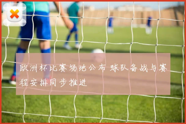 欧洲杯比赛场地公布 球队备战与赛程安排同步推进